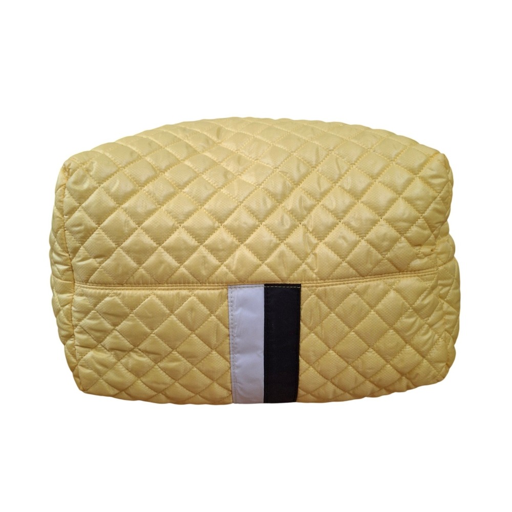 Oliver Thomas Yellow Kitchen Sink Quilted Tote Bag with Pouch - Picture 4 of 8